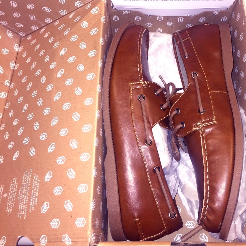 Call It Spring Mens Addney Boat Shoes Lace Up